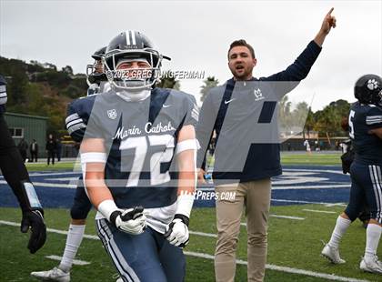 Thumbnail 3 in McClymonds @ Marin Catholic (CIF State North Regional D3-A  Final) photogallery.