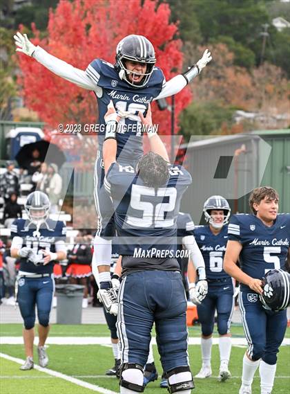 Thumbnail 3 in McClymonds @ Marin Catholic (CIF State North Regional D3-A  Final) photogallery.