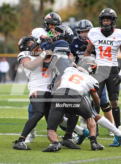 Thumbnail 3 in McClymonds @ Marin Catholic (CIF State North Regional D3-A  Final) photogallery.