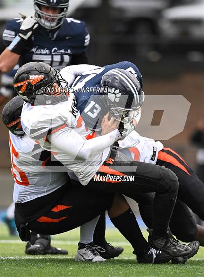 Thumbnail 1 in McClymonds @ Marin Catholic (CIF State North Regional D3-A  Final) photogallery.