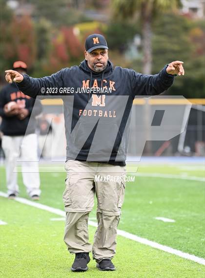 Thumbnail 1 in McClymonds @ Marin Catholic (CIF State North Regional D3-A  Final) photogallery.
