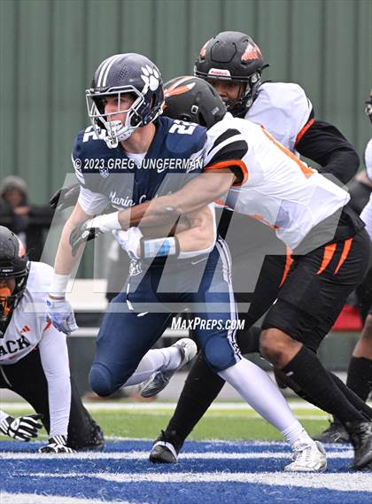 Thumbnail 3 in McClymonds @ Marin Catholic (CIF State North Regional D3-A  Final) photogallery.