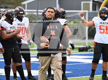 Thumbnail 1 in McClymonds @ Marin Catholic (CIF State North Regional D3-A  Final) photogallery.