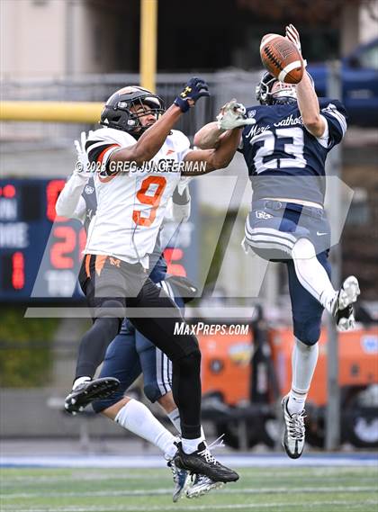 Thumbnail 3 in McClymonds @ Marin Catholic (CIF State North Regional D3-A  Final) photogallery.