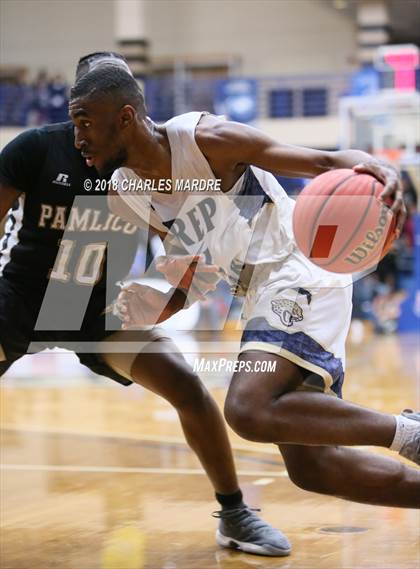 Thumbnail 1 in Rocky Mount Preparatory @ Pamlico County (NCHSAA 1A Regional Playoff) photogallery.