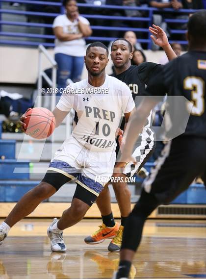 Thumbnail 2 in Rocky Mount Preparatory @ Pamlico County (NCHSAA 1A Regional Playoff) photogallery.