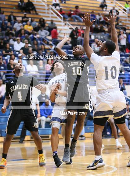 Thumbnail 3 in Rocky Mount Preparatory @ Pamlico County (NCHSAA 1A Regional Playoff) photogallery.