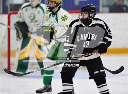 Thumbnail 2 in Xavier @ Notre Dame, WH (SCC D1 Semifinal) photogallery.