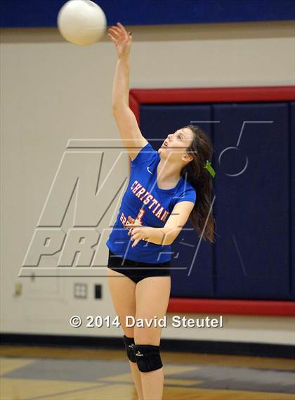Thumbnail 2 in Central Valley @ Christian Brothers (CIF SJS D3 Playoffs) photogallery.