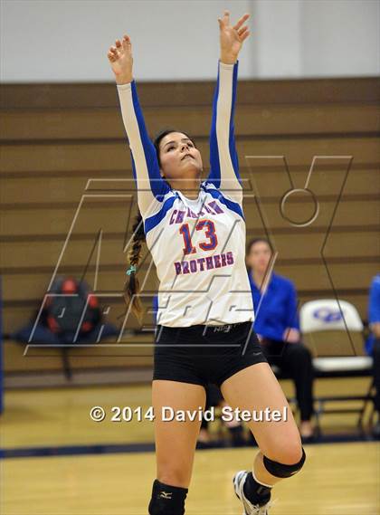Thumbnail 2 in Central Valley @ Christian Brothers (CIF SJS D3 Playoffs) photogallery.