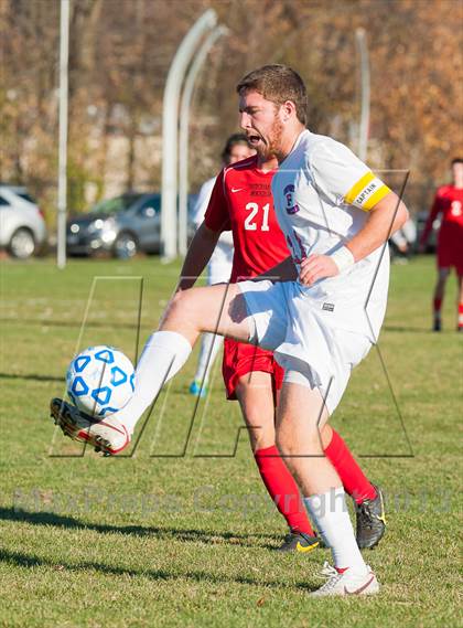 Thumbnail 2 in Fairport vs. Guilderland (NYSPHSAA Class AA Semifinal) photogallery.