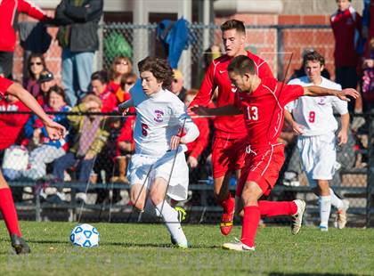 Thumbnail 3 in Fairport vs. Guilderland (NYSPHSAA Class AA Semifinal) photogallery.