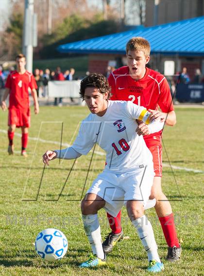 Thumbnail 2 in Fairport vs. Guilderland (NYSPHSAA Class AA Semifinal) photogallery.