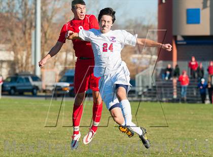 Thumbnail 1 in Fairport vs. Guilderland (NYSPHSAA Class AA Semifinal) photogallery.
