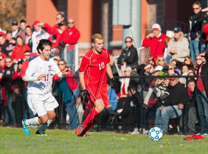 Thumbnail 2 in Fairport vs. Guilderland (NYSPHSAA Class AA Semifinal) photogallery.
