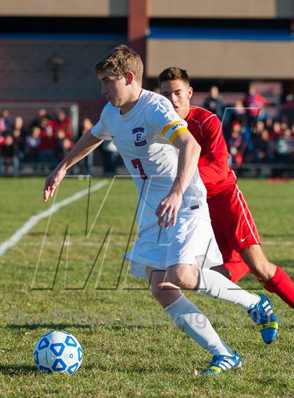 Thumbnail 1 in Fairport vs. Guilderland (NYSPHSAA Class AA Semifinal) photogallery.