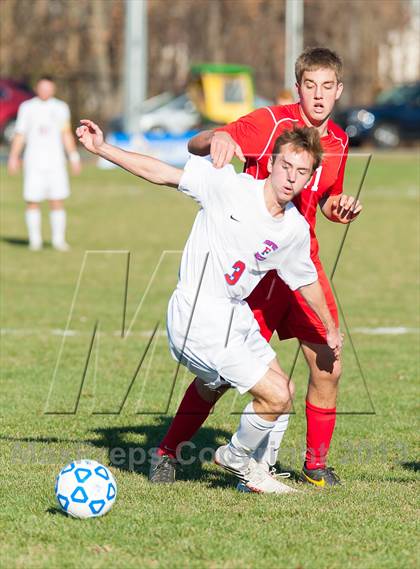 Thumbnail 1 in Fairport vs. Guilderland (NYSPHSAA Class AA Semifinal) photogallery.