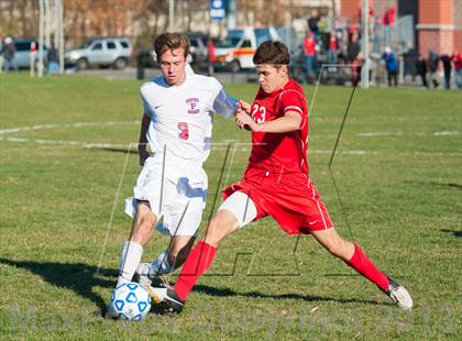 Thumbnail 1 in Fairport vs. Guilderland (NYSPHSAA Class AA Semifinal) photogallery.