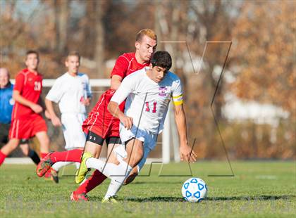 Thumbnail 3 in Fairport vs. Guilderland (NYSPHSAA Class AA Semifinal) photogallery.