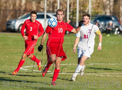 Thumbnail 2 in Fairport vs. Guilderland (NYSPHSAA Class AA Semifinal) photogallery.