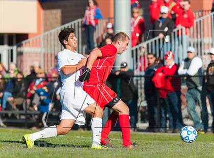 Thumbnail 3 in Fairport vs. Guilderland (NYSPHSAA Class AA Semifinal) photogallery.