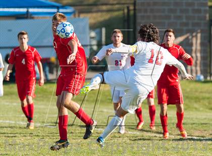 Thumbnail 2 in Fairport vs. Guilderland (NYSPHSAA Class AA Semifinal) photogallery.