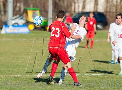 Thumbnail 3 in Fairport vs. Guilderland (NYSPHSAA Class AA Semifinal) photogallery.