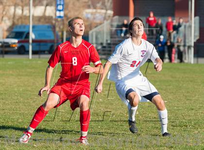 Thumbnail 3 in Fairport vs. Guilderland (NYSPHSAA Class AA Semifinal) photogallery.