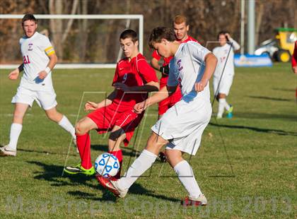 Thumbnail 3 in Fairport vs. Guilderland (NYSPHSAA Class AA Semifinal) photogallery.