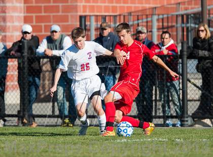 Thumbnail 3 in Fairport vs. Guilderland (NYSPHSAA Class AA Semifinal) photogallery.