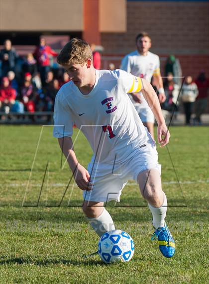 Thumbnail 3 in Fairport vs. Guilderland (NYSPHSAA Class AA Semifinal) photogallery.