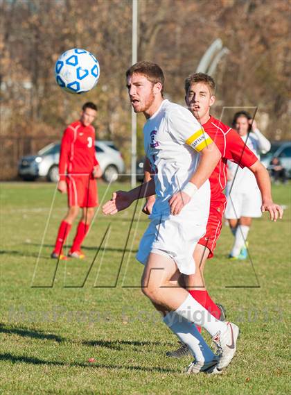 Thumbnail 3 in Fairport vs. Guilderland (NYSPHSAA Class AA Semifinal) photogallery.