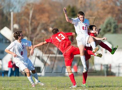 Thumbnail 1 in Fairport vs. Guilderland (NYSPHSAA Class AA Semifinal) photogallery.