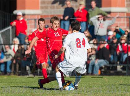 Thumbnail 2 in Fairport vs. Guilderland (NYSPHSAA Class AA Semifinal) photogallery.