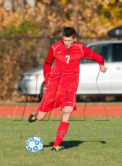 Thumbnail 1 in Fairport vs. Guilderland (NYSPHSAA Class AA Semifinal) photogallery.