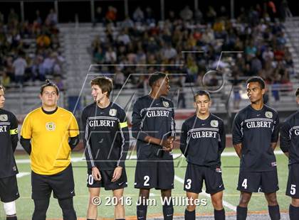 Thumbnail 2 in Gilbert vs. Hamilton (AIA D1 Final) photogallery.