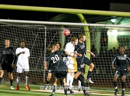 Thumbnail 1 in Gilbert vs. Hamilton (AIA D1 Final) photogallery.