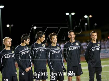 Thumbnail 2 in Gilbert vs. Hamilton (AIA D1 Final) photogallery.