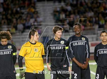 Thumbnail 1 in Gilbert vs. Hamilton (AIA D1 Final) photogallery.