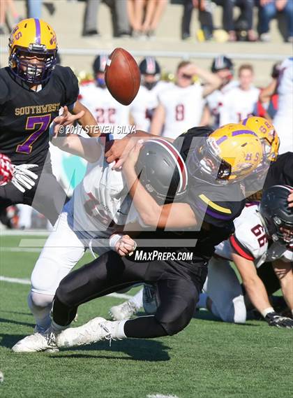 Thumbnail 3 in Santa Fe Christian vs. Southwest El Centro (CIF SDS D3 Final) photogallery.