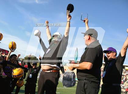 Thumbnail 1 in Santa Fe Christian vs. Southwest El Centro (CIF SDS D3 Final) photogallery.