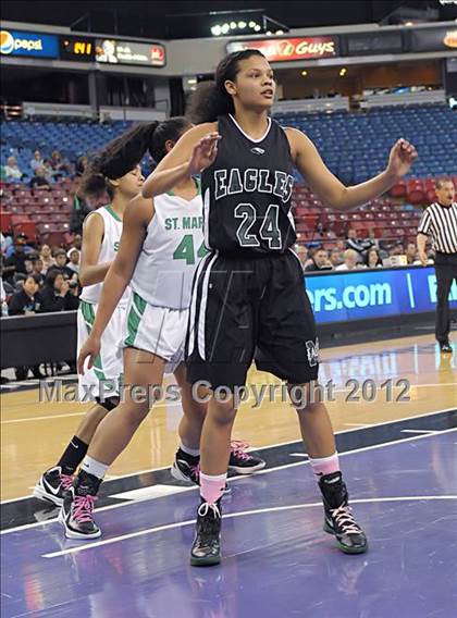 Thumbnail 1 in McNair vs. St. Mary's (CIF SJS D2 Final) photogallery.