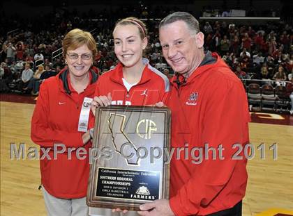 Thumbnail 1 in Canyon Springs vs. Mater Dei (CIF SoCal D1 Regional Final) photogallery.