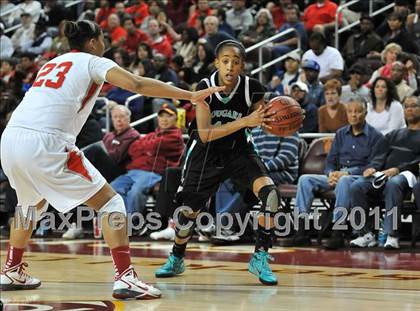 Thumbnail 2 in Canyon Springs vs. Mater Dei (CIF SoCal D1 Regional Final) photogallery.