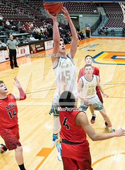 Thumbnail 1 in Draper APA vs. Parowan (UHSAA 2A Tournament) photogallery.