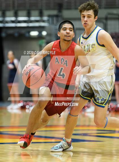 Thumbnail 1 in Draper APA vs. Parowan (UHSAA 2A Tournament) photogallery.