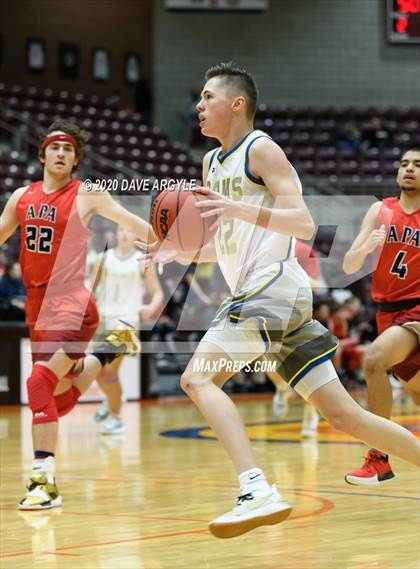 Thumbnail 1 in Draper APA vs. Parowan (UHSAA 2A Tournament) photogallery.