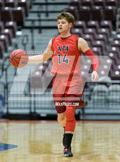 Thumbnail 1 in Draper APA vs. Parowan (UHSAA 2A Tournament) photogallery.