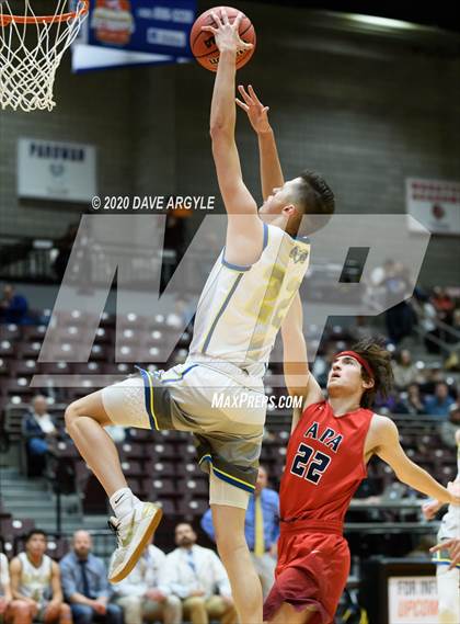 Thumbnail 2 in Draper APA vs. Parowan (UHSAA 2A Tournament) photogallery.