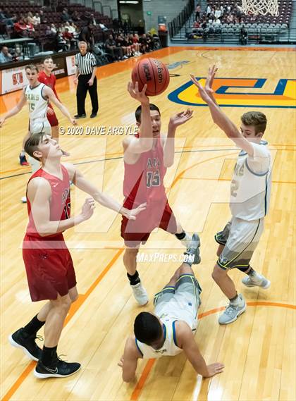 Thumbnail 3 in Draper APA vs. Parowan (UHSAA 2A Tournament) photogallery.